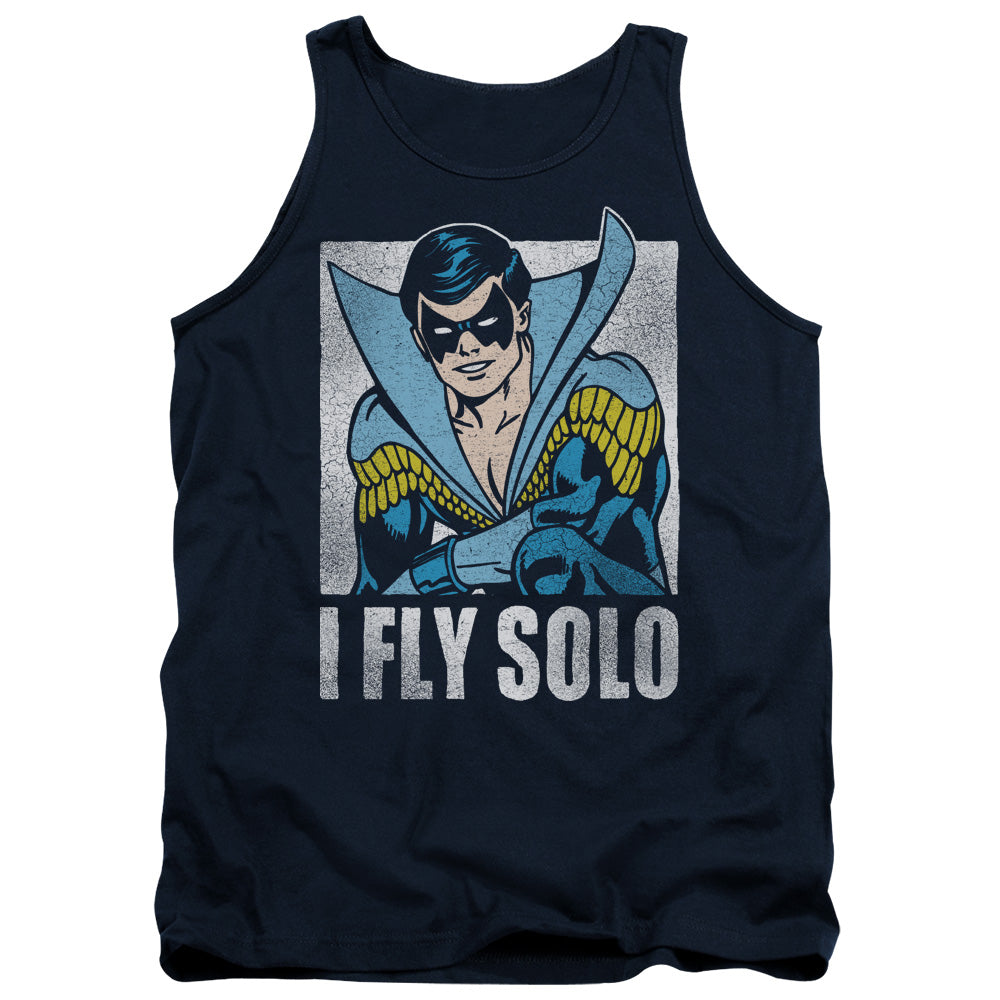 Dc Fly Solo Mens Tank Top Shirt Navy Officially Licensed