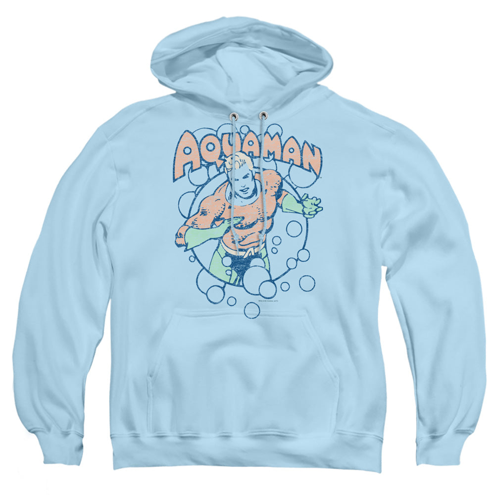 Dc Bubbles Mens Hoodie Light Blue Officially Licensed
