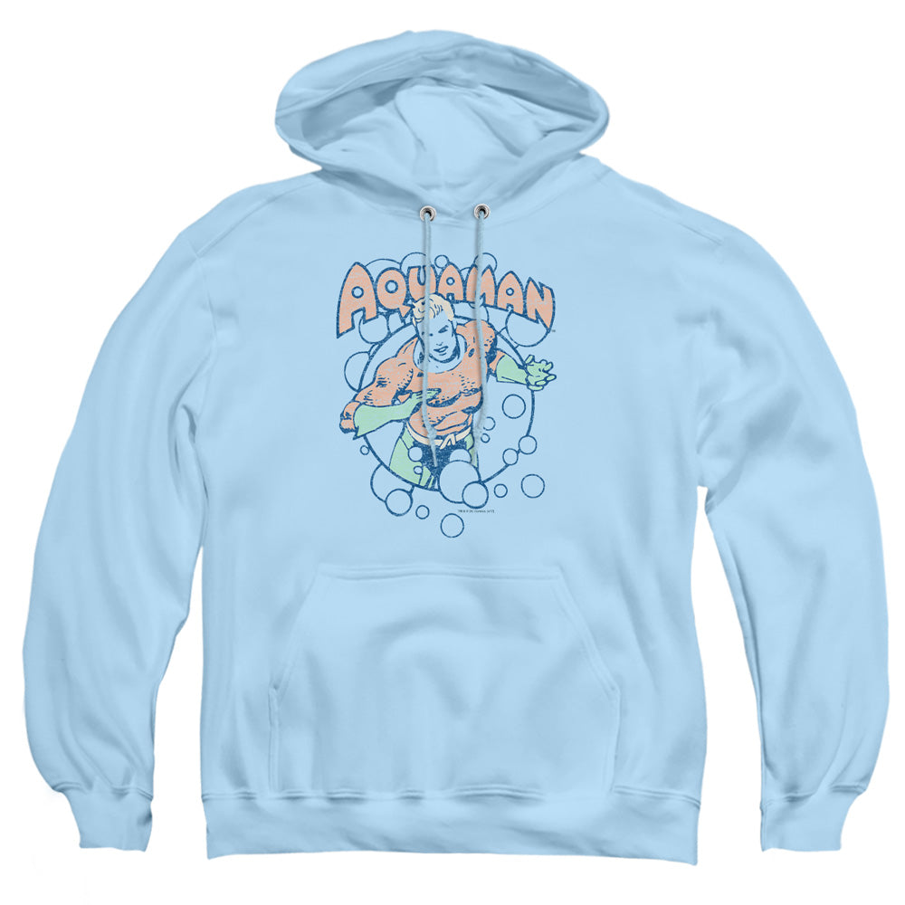 Dc Bubbles Mens Hoodie Light Blue Officially Licensed