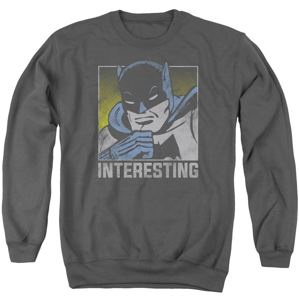 Dc Interesting Mens Crewneck Sweatshirt Charcoal