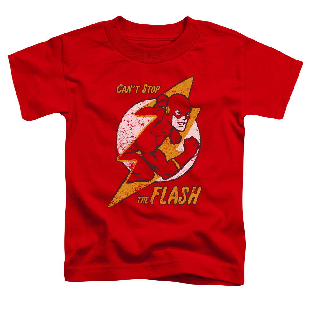 DC Comics Flash Flash Bolt Toddler Kids Youth T Shirt Red Officially Licensed