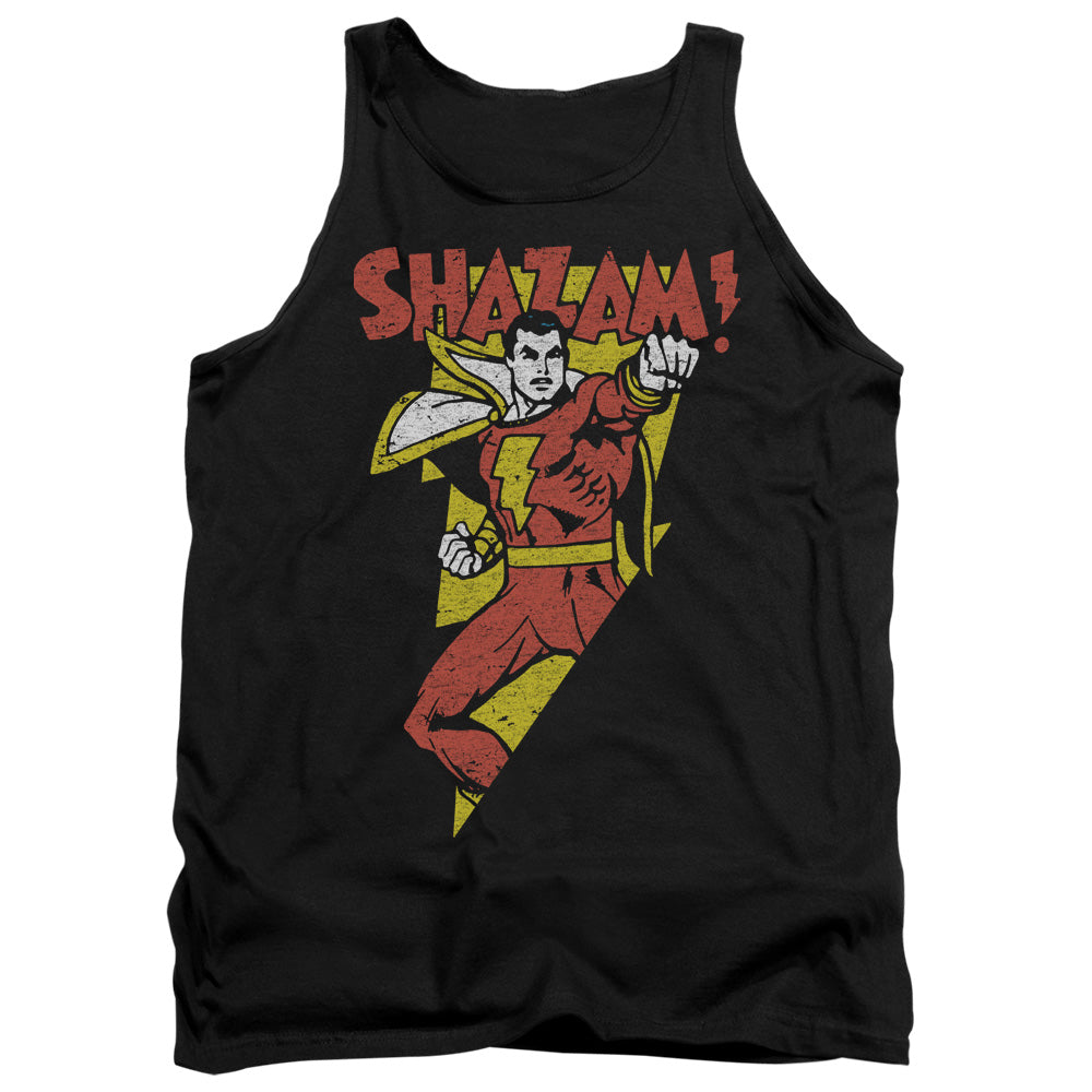 DC Comics in Bolt Mens Tank Top Shirt Black Officially Licensed