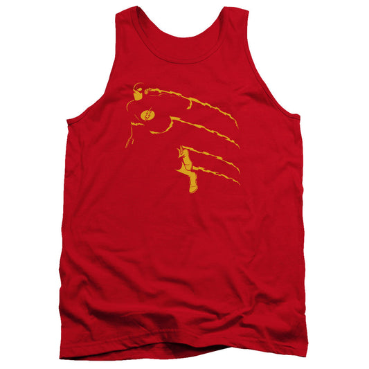 DC Comics Flash Flash Min Mens Tank Top Shirt Red Officially Licensed
