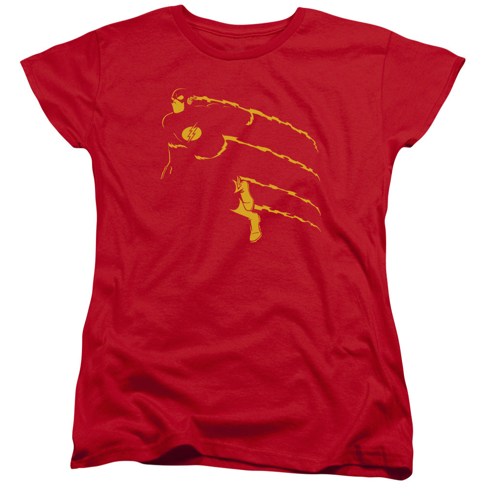 DC Comics Flash Flash Min Womens T Shirt Red Officially Licensed