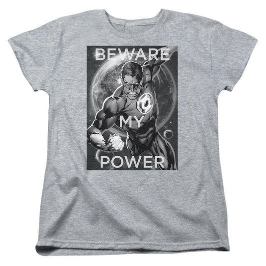DC Comics Power Womens T Shirt Athletic Heather Officially Licensed