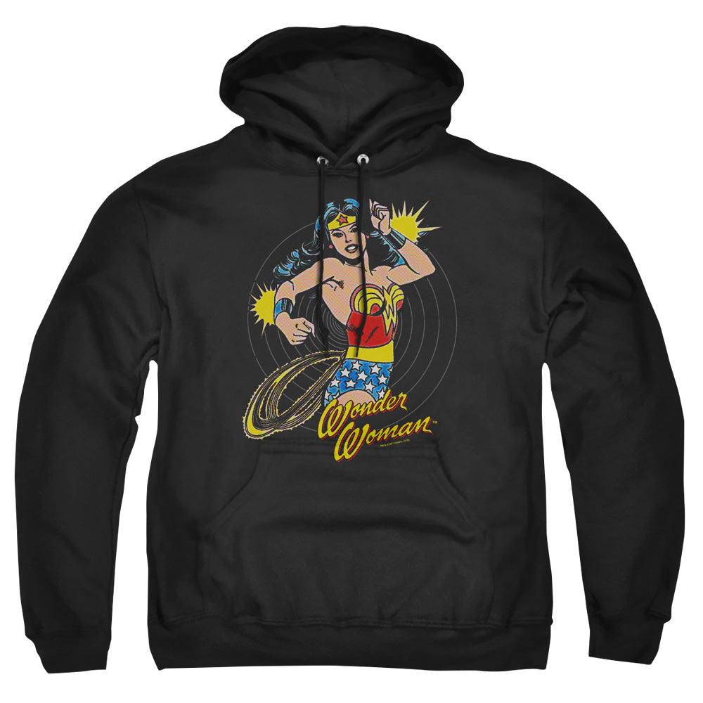 Dc Spinning Mens Hoodie Black Officially Licensed