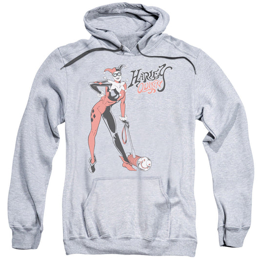 DC Comics Harley Hammer Mens Hoodie Athletic Heather Officially Licensed