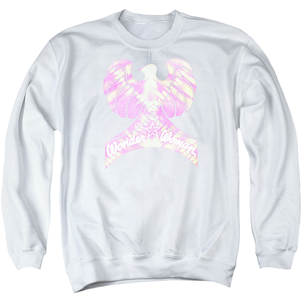 Dc Wonder Bird Mens Crewneck Sweatshirt White