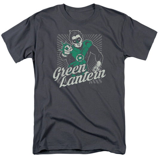 DC Comics Ring Rays Mens T Shirt Charcoal Officially Licensed