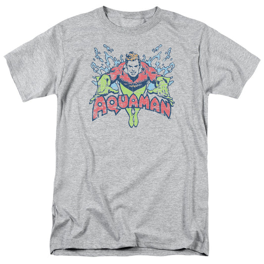 DC Comics Splish Splash Mens T Shirt Athletic Heather Officially Licensed