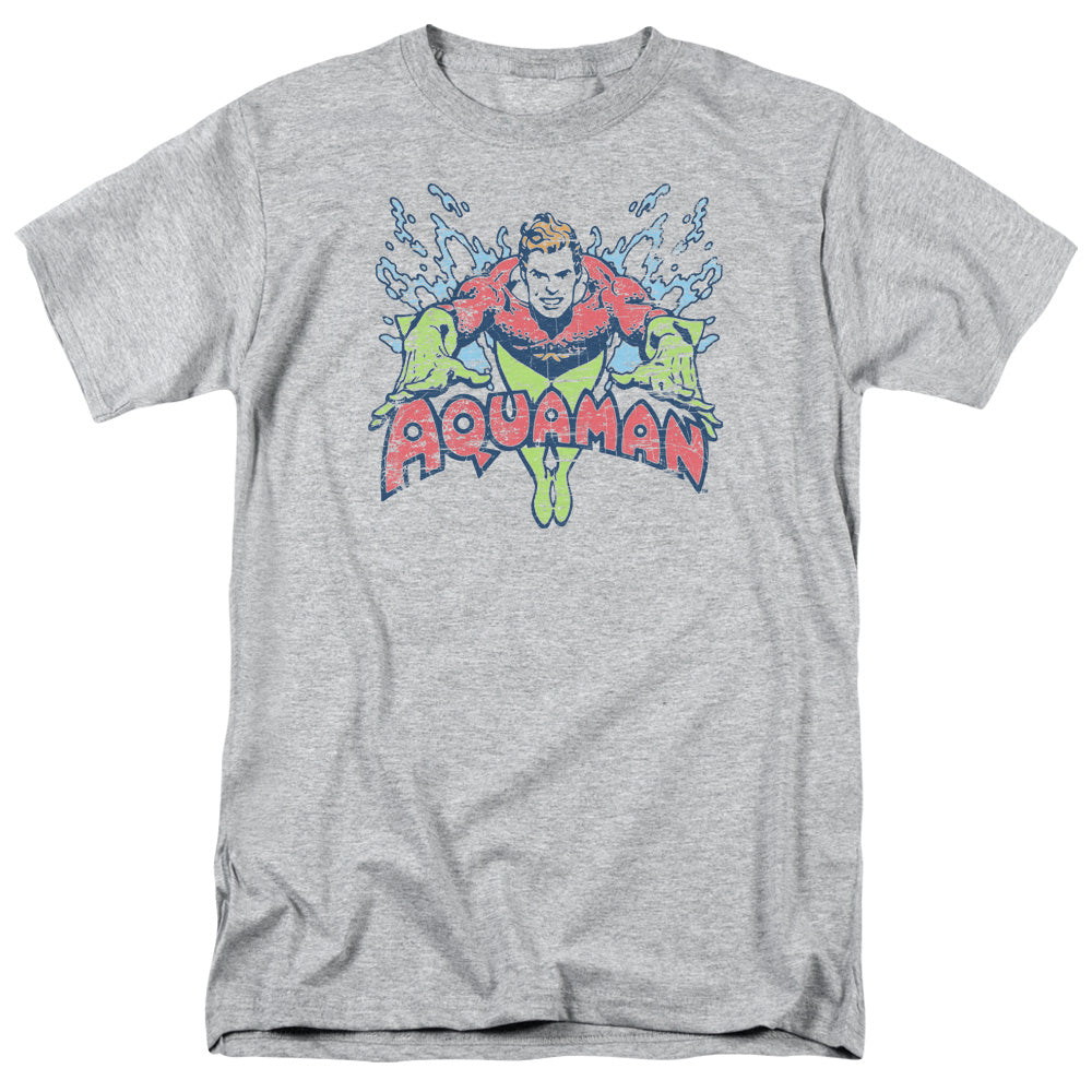 Dc Splish Splash Mens T Shirt Athletic Heather Officially Licensed