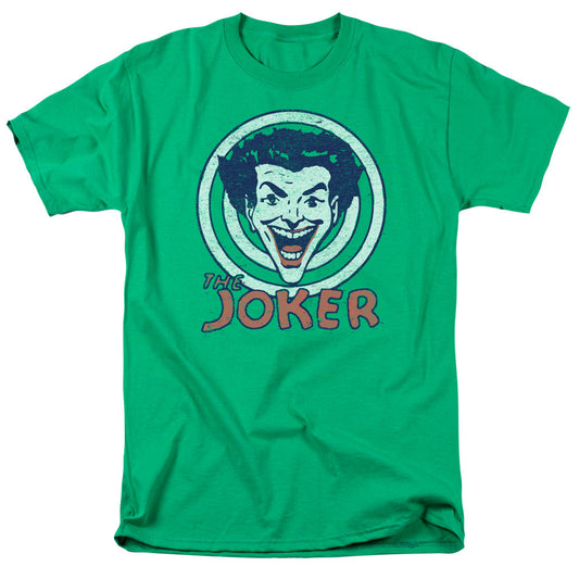 DC Comics Joke Target Mens T Shirt Kelly Green Officially Licensed