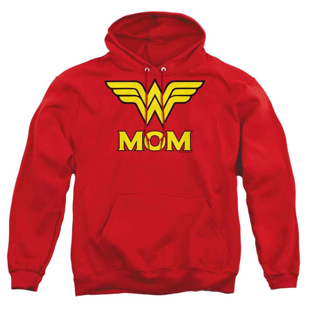 Dco Wonder Mom Mens Hoodie Red Officially Licensed
