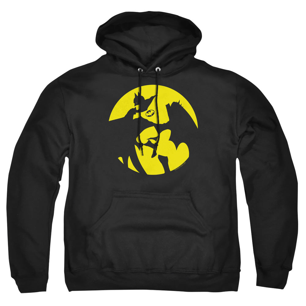 Dco Batman Spotlight Mens Hoodie Black Officially Licensed