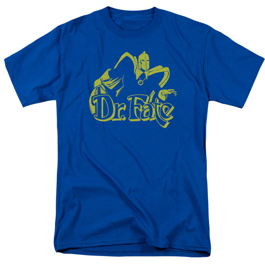 DC Comics One Color Fate Mens T Shirt Royal Blue Officially Licensed