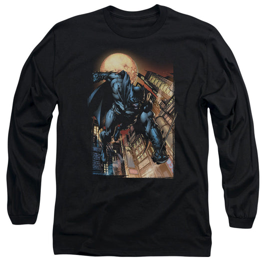 Batman The Dark Knight #1 Mens Long Sleeve Shirt Black Officially Licensed