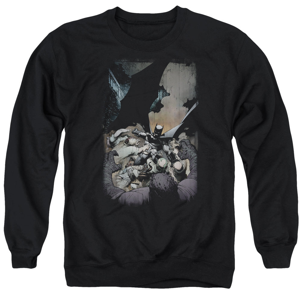 Batman Batman #1 Mens Crewneck Sweatshirt Black