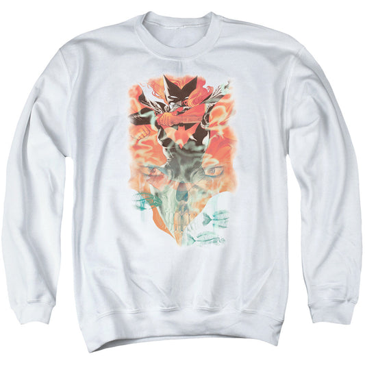 Batman Batwoman #1 Mens Crewneck Sweatshirt White