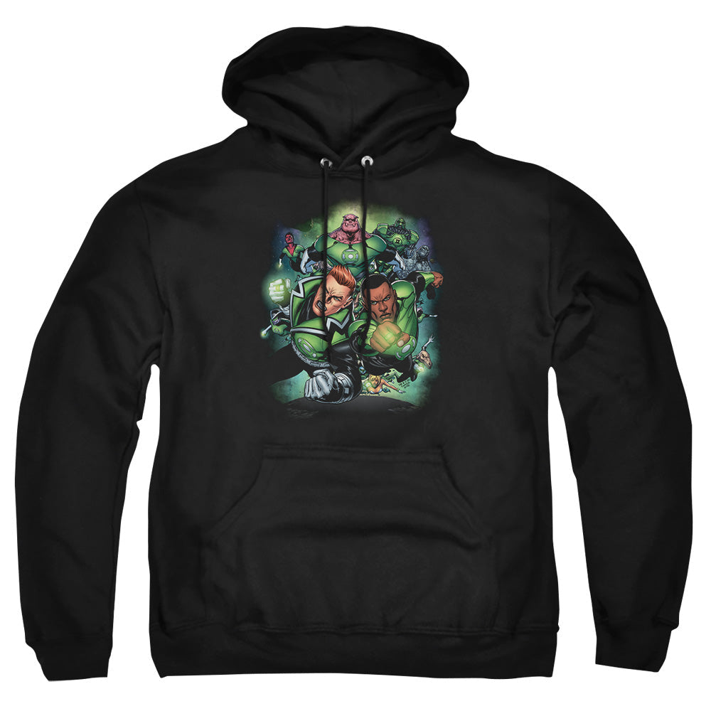 Green Lantern Corps #1 Mens Hoodie Black Officially Licensed
