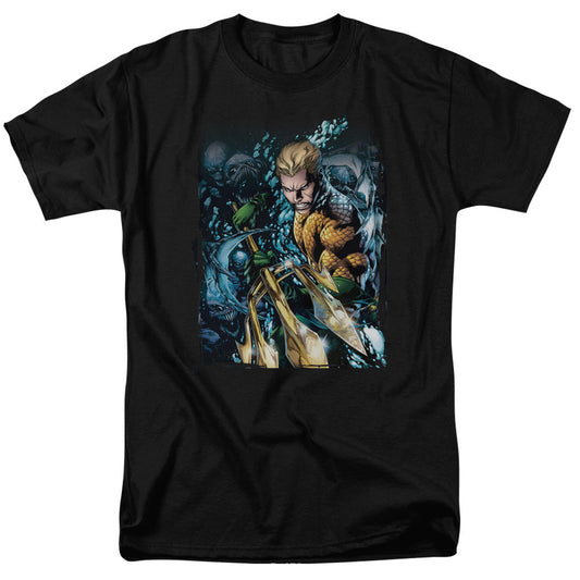 Aquaman #1 Mens T Shirt Black Officially Licensed