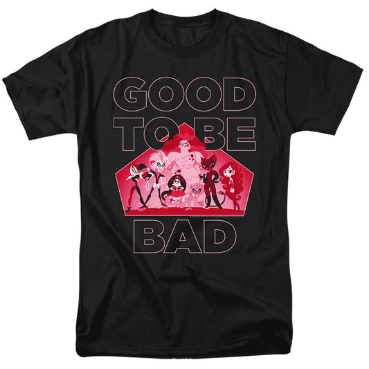 DC Comics Superhero Girls Good to Be Bad Mens T Shirt Black Officially Licensed