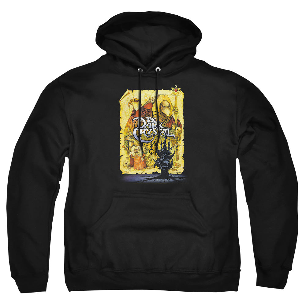 Dark Crystal Poster Mens Hoodie Black Officially Licensed