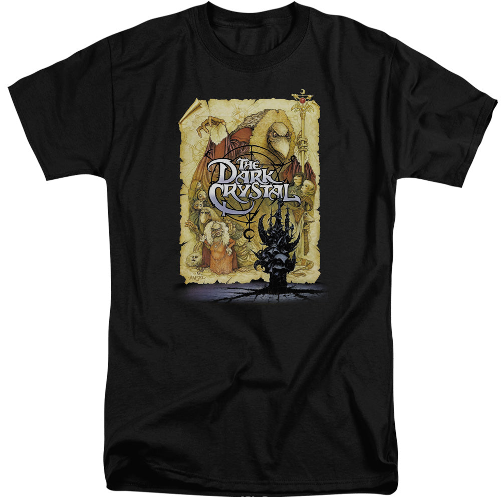 Dark Crystal Poster Mens Tall T Shirt Black Officially Licensed