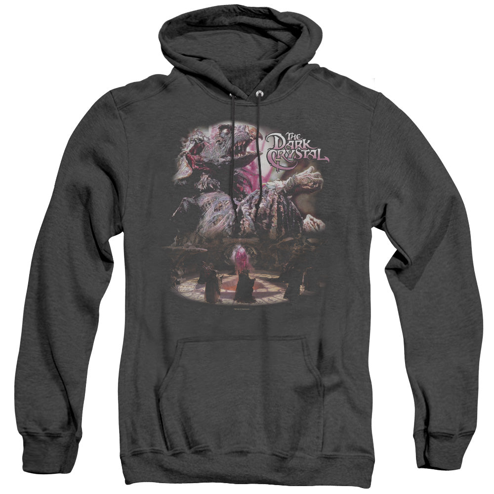 Dark Crystal Power Mad Mens Heather Hoodie Black Officially Licensed