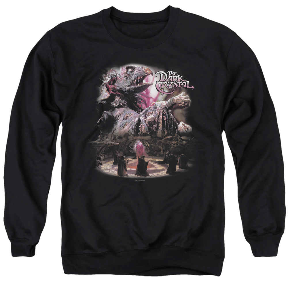 Dark Crystal Power Mad Mens Crewneck Sweatshirt Black Officially Licensed