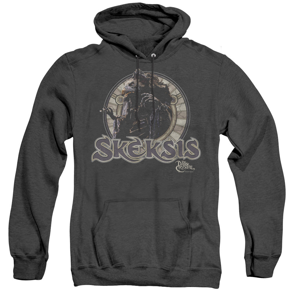 Dark Crystal Skeksis Heather Mens Hoodie Black Officially Licensed