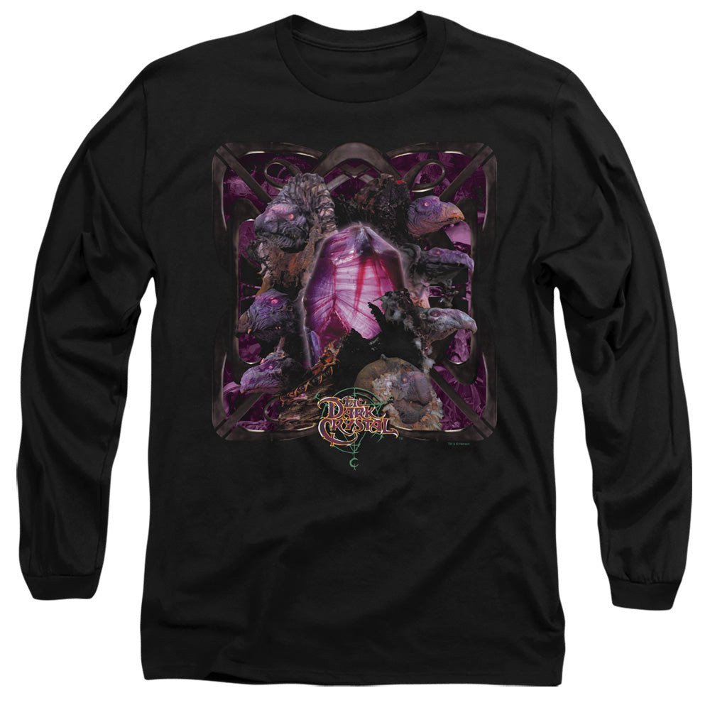 Dark Crystal Lust For Power Mens Long Sleeve Shirt Black Officially Licensed Officially Licensed