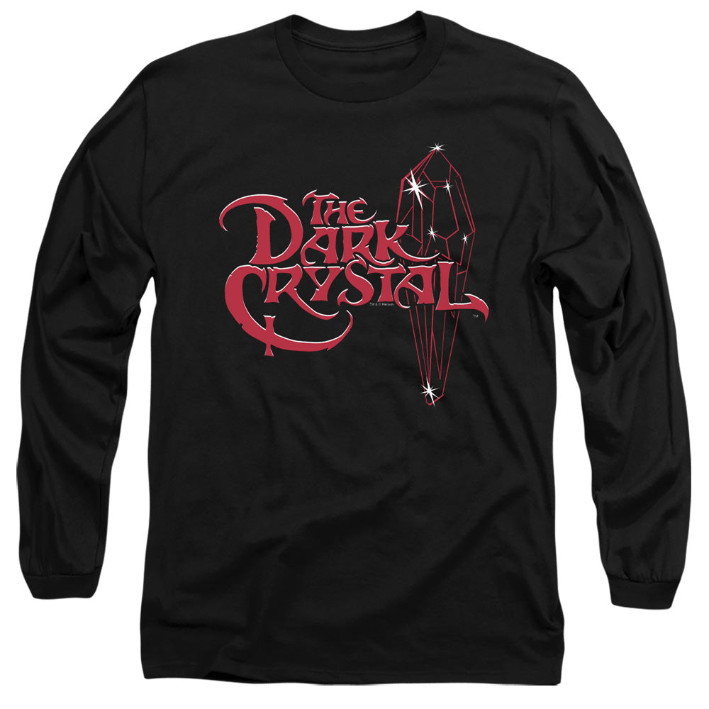 Dark Crystal Bright Logo Mens Long Sleeve Shirt Black Officially Licensed Officially Licensed
