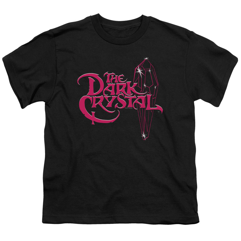 The Dark Crystal Bright Logo Kids Youth T Shirt Black Officially Licensed