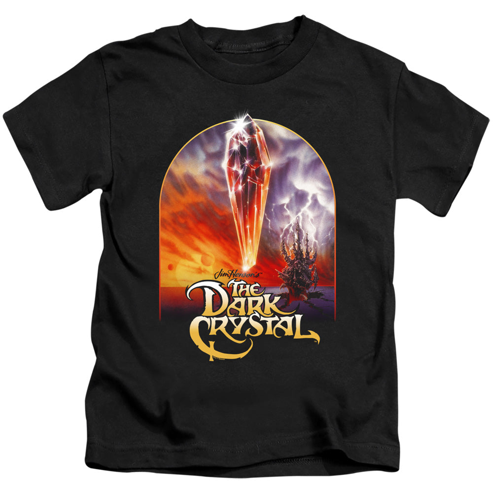 Dark Crystal Crystal Poster Juvenile Kids Youth T Shirt Black (5 6) Officially Licensed
