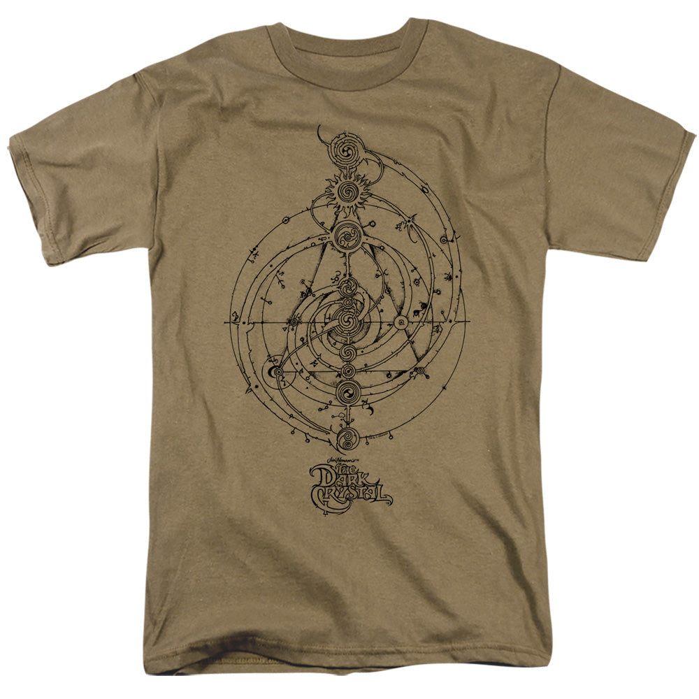 Dark Crystal Dream Spiral Mens T Shirt Safari Green Officially Licensed