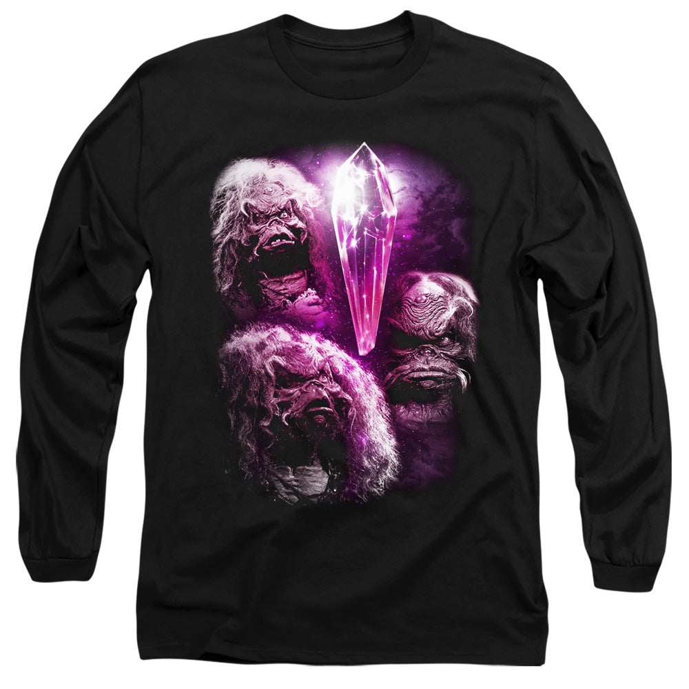 The Dark Crystal Howling Mens Long Sleeve Shirt Black Officially Licensed