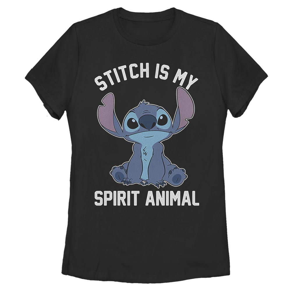 Disney Stitch Spirital Animal Womens T Shirt