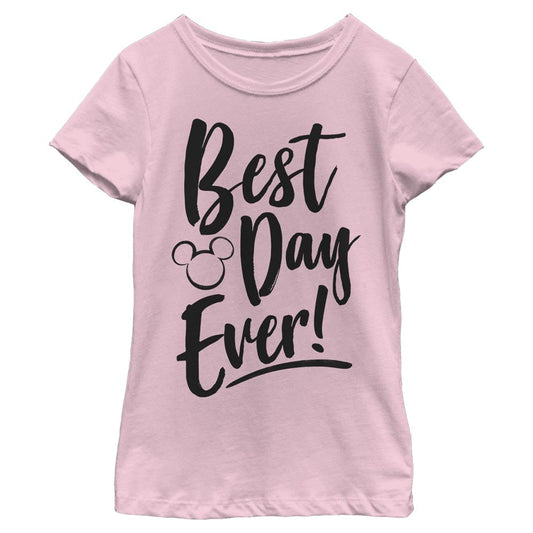 Disney Best Day Ever Girls Kids T Shirt