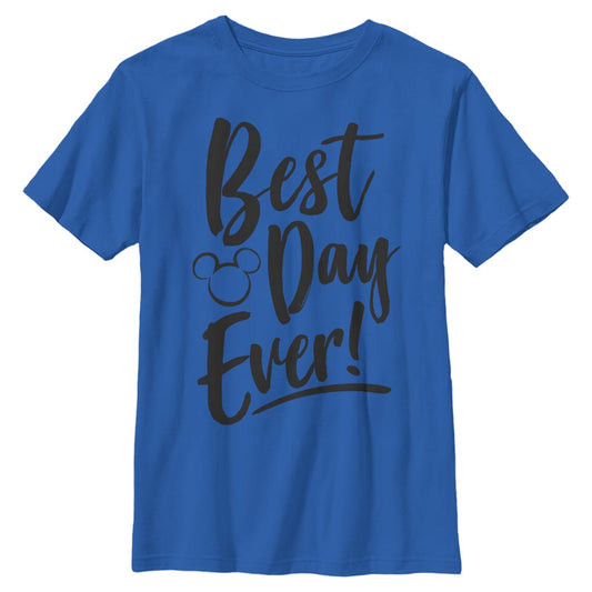 Disney Best Day Ever Boys Kids T Shirt