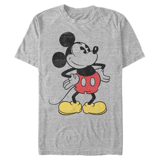 Disney  Disney Mickey Mouse Vintage Pose Mens T Shirt