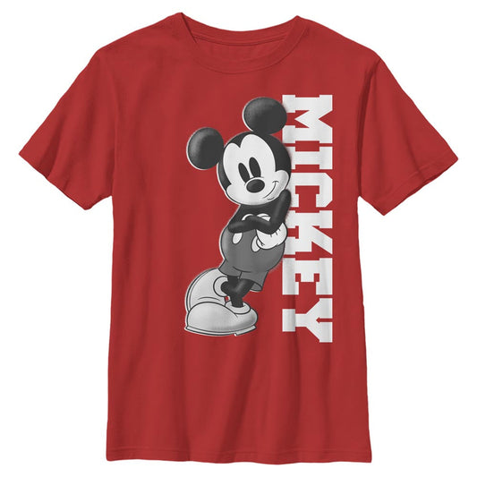 Disney Retro Leaning Boys Kids T Shirt