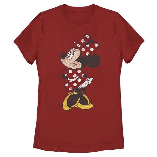Disney Modern Vintage Minnie Womens T Shirt