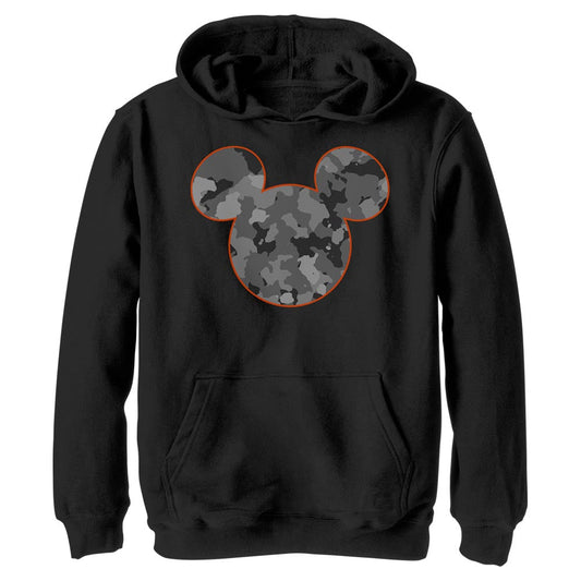 Disney Camo Mouse Icon Boys Kids Lightweight Hoodie