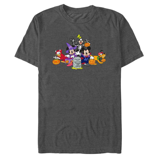Disney Halloween Group Shot Mens T Shirt