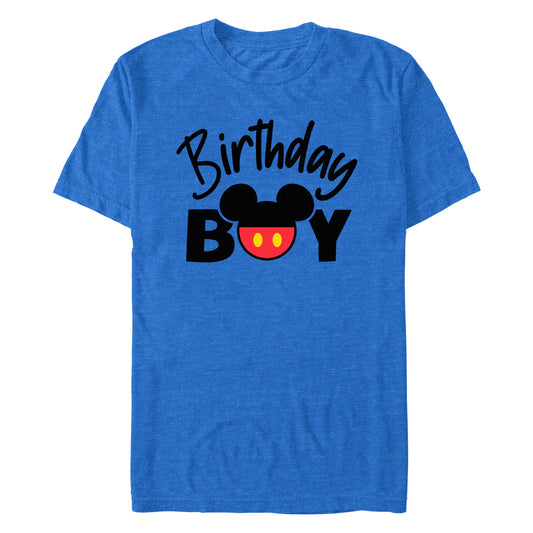 Disney Birthday Mouse Ears Mens T Shirt