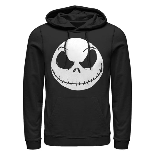 Disney Big Face Jack Lightweight Mens Hoodie