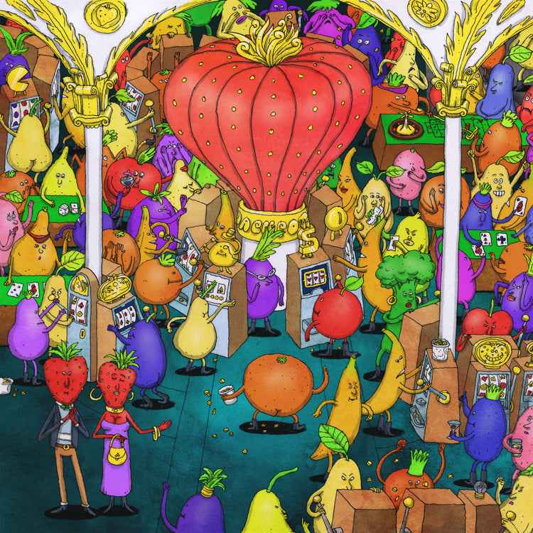 Jackpot Juicer (INDIE EX) [Yellow with Red & Black Splatter Vinyl] [Vinyl]