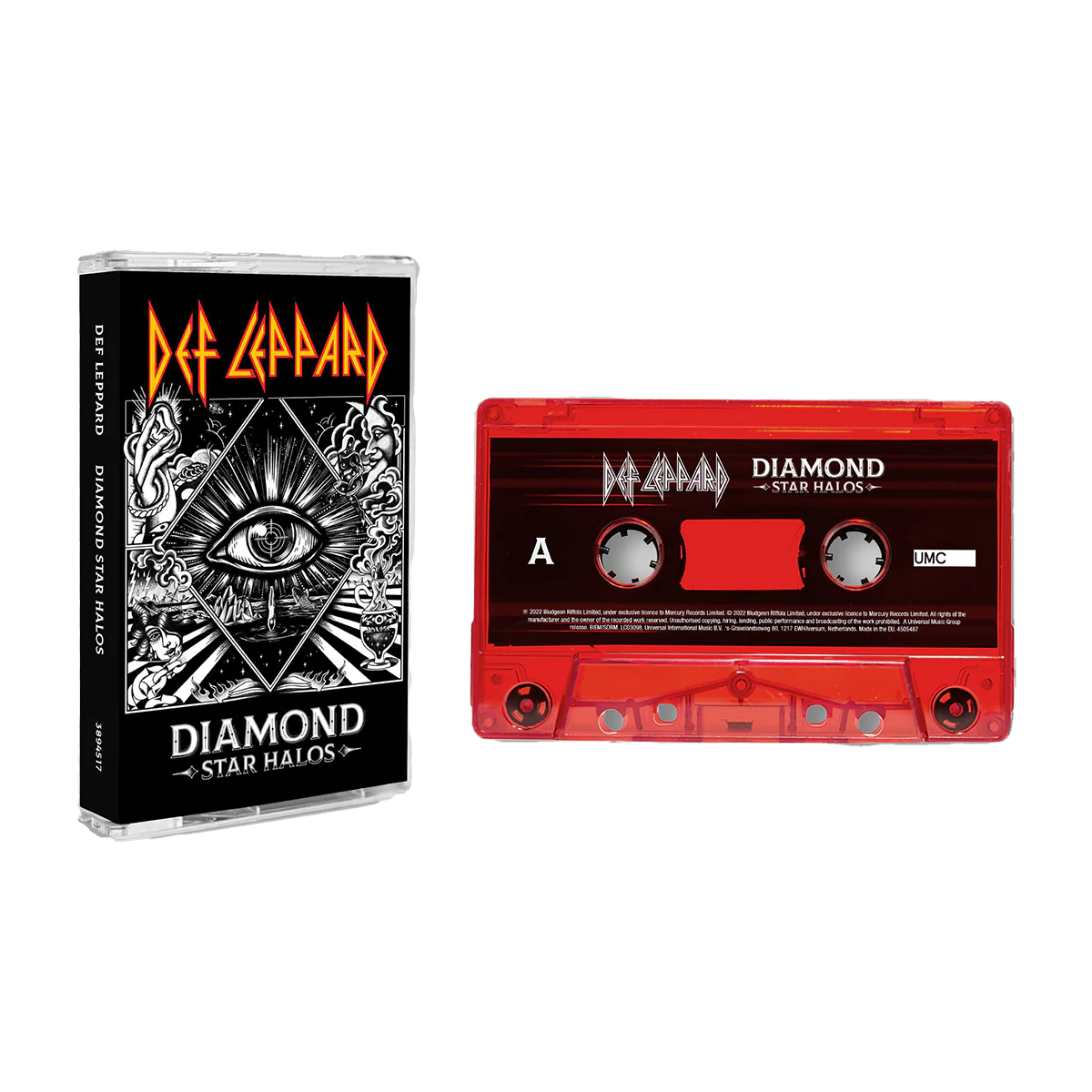 Def Leppard - Diamond Star Halos [Red Cassette]