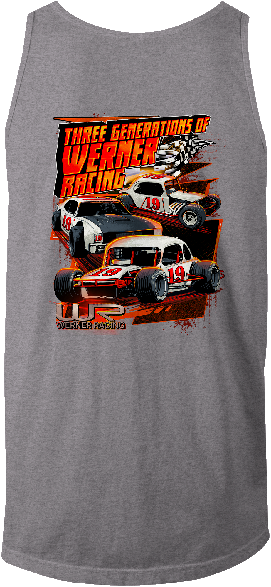 Werner Racing #19 Tank Tops