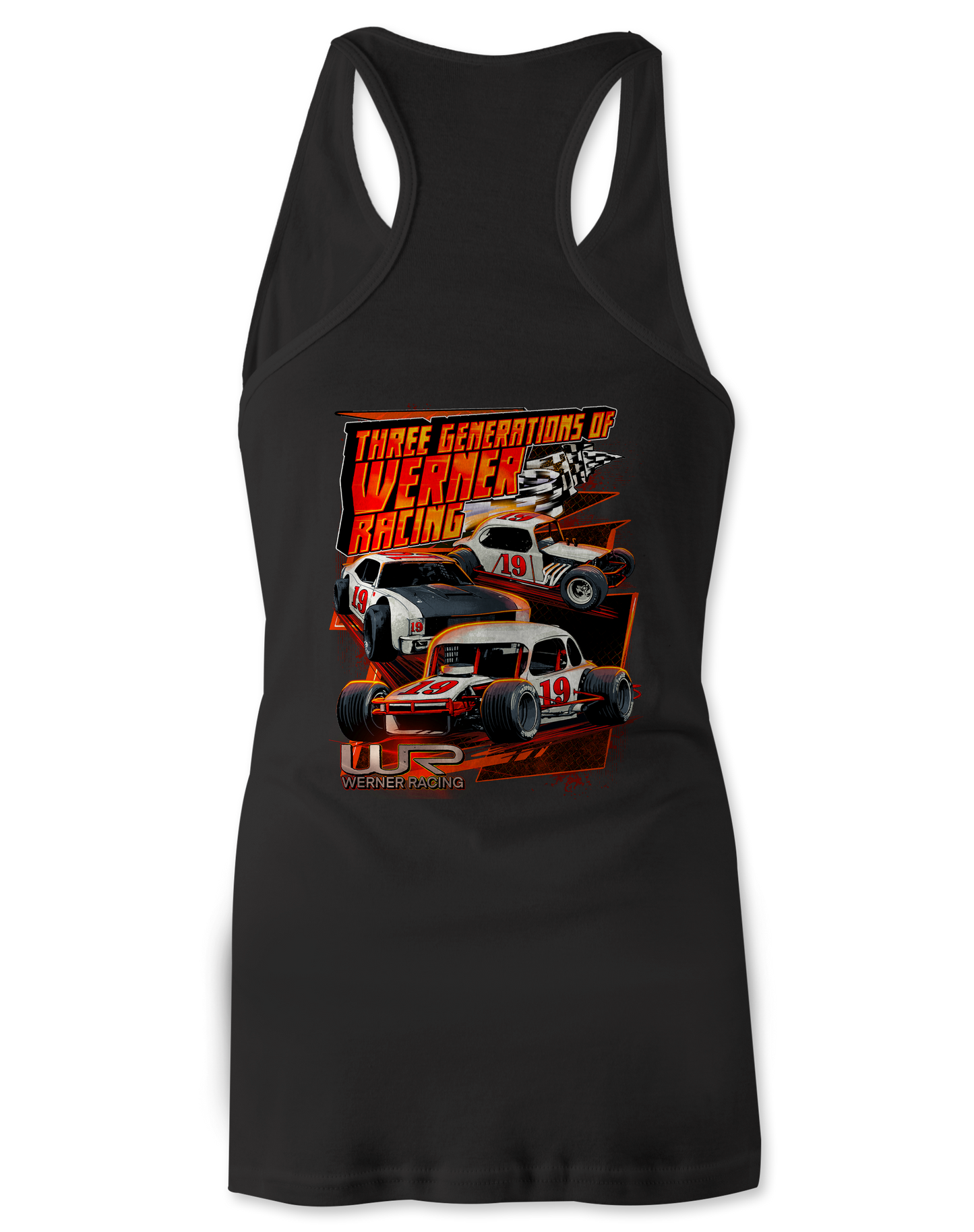 Werner Racing #19 Tank Tops